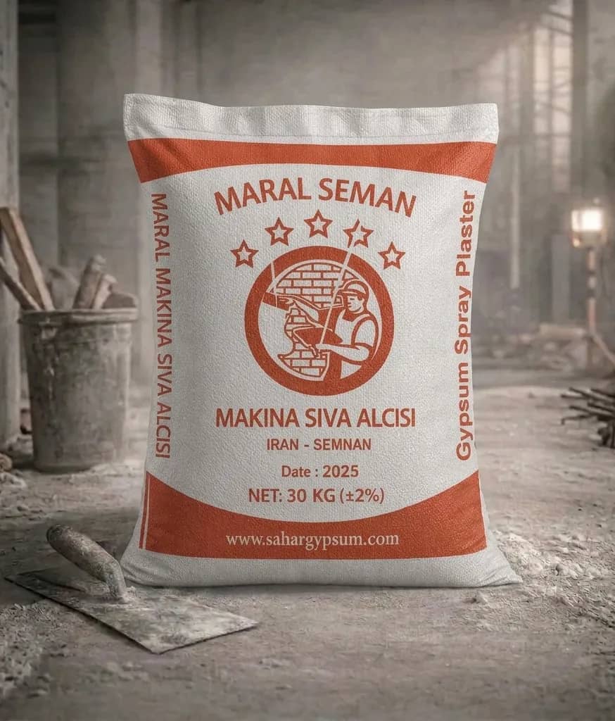 گچ پلیمری سیوا ماشینی صادراتی (30kg)