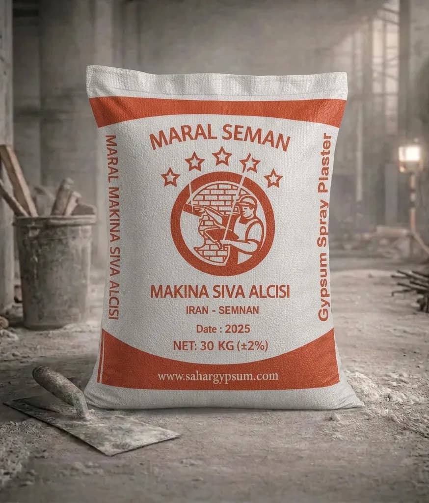 گچ پلیمری سیوا ماشینی صادراتی (30kg)