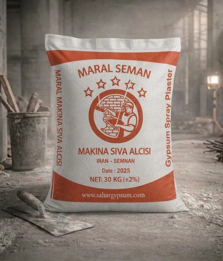 گچ پلیمری سیوا ماشینی صادراتی (30kg)